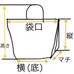 乗り物柄・2点セット・体操着入れ・給食袋 4枚目の画像