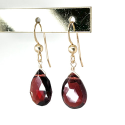 14kgf✳︎アメトリン 一粒ピアス(type A) ピアス（フック・チェーン