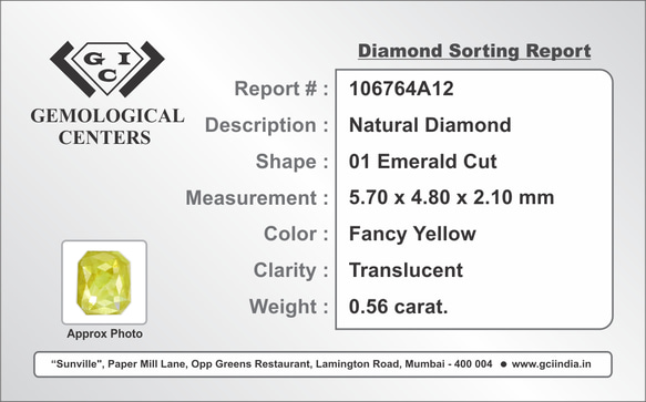 K18WG  エメラルドカット天然ダイヤモンドリング 7枚目の画像