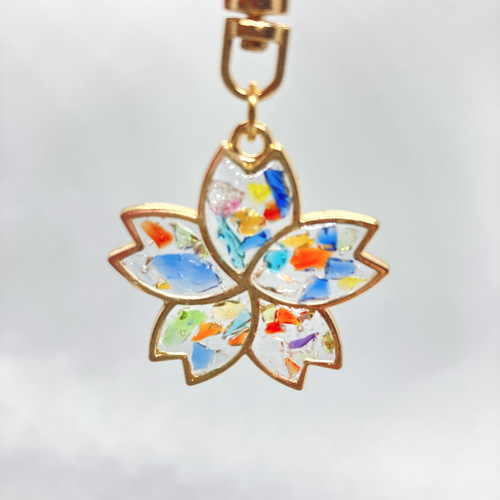 専用商品K-9617 じゃれ猫チャーム(フラワー 花びら 琉球ガラス) 専用商品K-9617 じゃれ猫チャーム(フラワー 花びら 琉球ガラス)