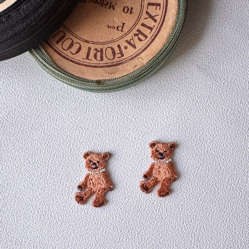 ルイくんのぬいぐるみ/2枚セット/刺繍アイロンワッペン ワッペン 