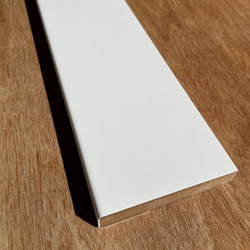 素材　（小）ポストフォームカウンター（つや消し白）　内装用建材　板　棚板　カウンター材 4枚目の画像