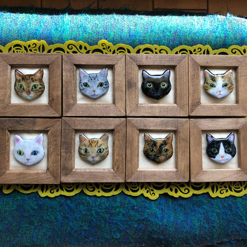 アンティーク お宝・猫虎ブローチ - 美術品・アンティーク