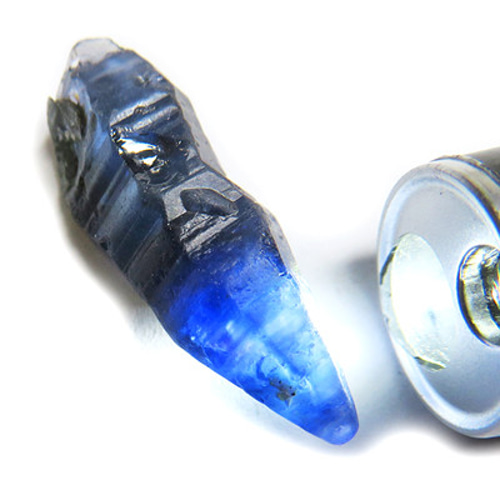 サファイア 結晶 原石 16ct スリランカ ラトナプラ産 ルース 天然石 9