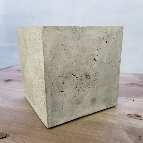 FP1406　紅玉様ご購入専用ご注文ページシンプルな四角のコンクリート鉢　コケリウム コケテラリウムに！ 4枚目の画像