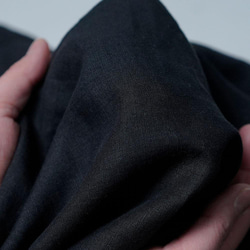 [wafu] 亞麻襯衫睡衣 / 黑色 t030e-bck1 第10張的照片