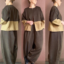 RATA❤️選擇您的長度❤️非常適合畢業典禮和入學典禮❤️簡約素雅❤️時尚半截外套❤️ 第7張的照片