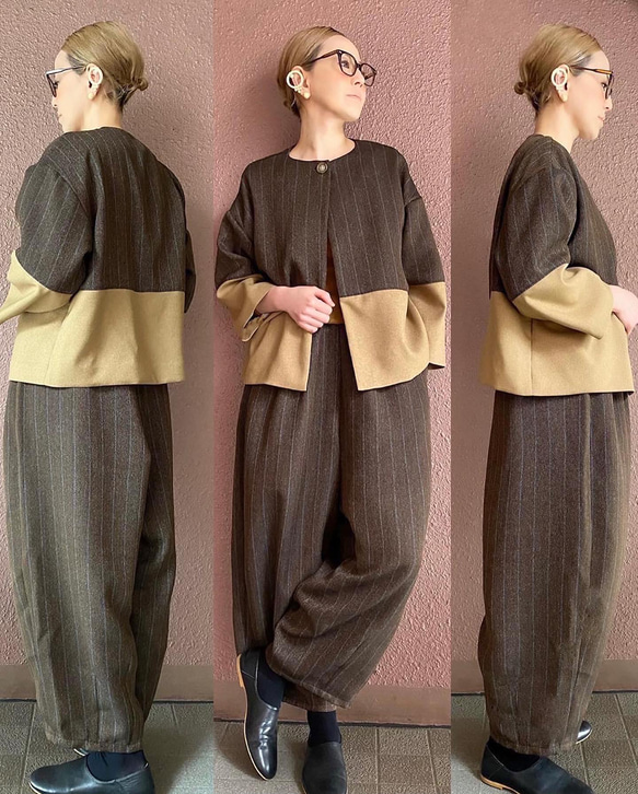 RATA❤️選擇您的長度❤️非常適合畢業典禮和入學典禮❤️簡約素雅❤️時尚半截外套❤️ 第7張的照片