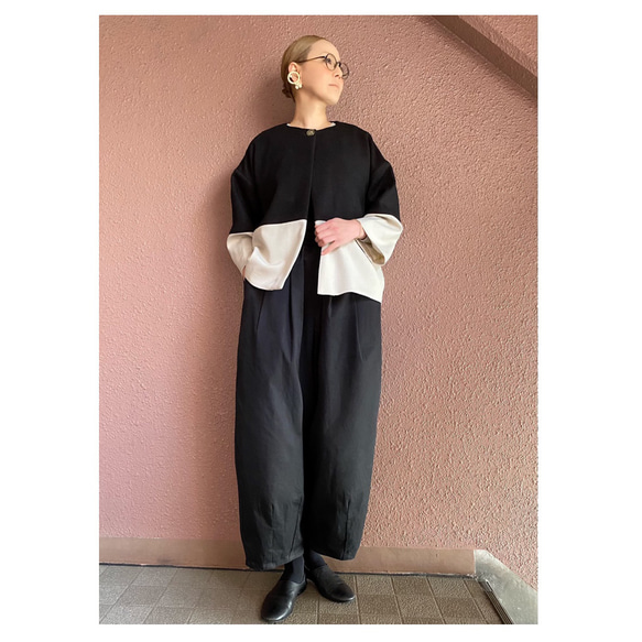 RATA❤️選擇您的長度❤️非常適合畢業典禮和入學典禮❤️簡約素雅❤️時尚半截外套❤️ 第3張的照片