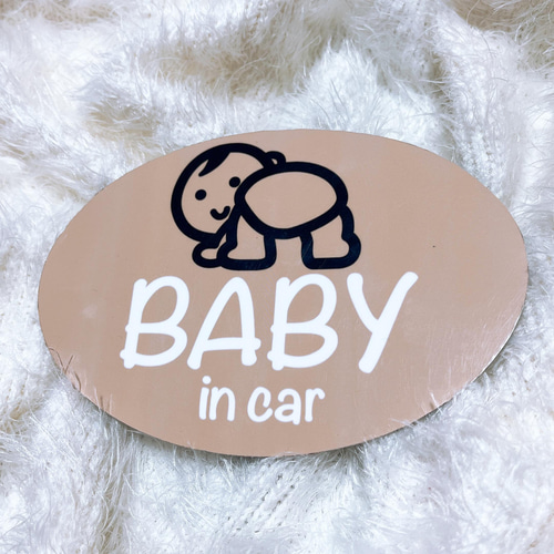001 ベイビーインカー/キッズインカー(マグネット or ステッカー) 出産 