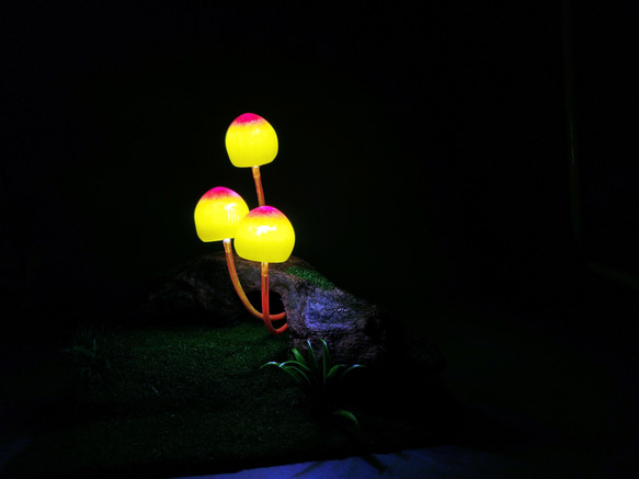 枯木蘑菇燈 仿真蘑菇燈 蘑菇小夜燈 情境燈 療癒蘑菇燈 蕈菇燈 造型燈 創意夜燈 可愛夜燈 手作燈飾 燈飾禮品 第11張的照片