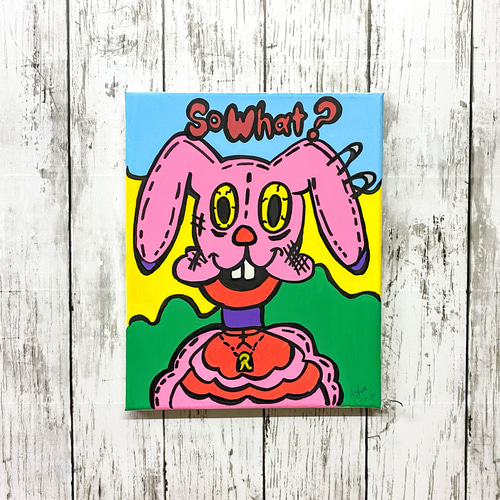 原画　スプレー缶　ポップアート　絵画　アクリル画　細密画　一点物　手描き 原画 B4 原画紙】10916 感謝 | スプレーアートエデンショップ