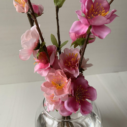 [送料無料] ぼんぼり桃のマジカルウォーターアレンジ　桃の節句　ひな祭り　 7枚目の画像