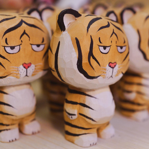 虎 置物 タイガー 虎 置物 オブジェ イタリア製 【送料無料】 / i-103T