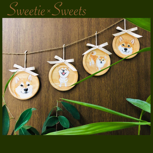 送料無料】F-38/通年使える猫ちゃんオーナメント/白猫 ガーランド