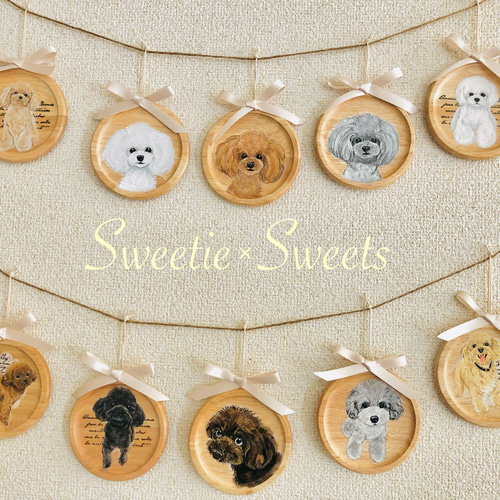 送料無料】F-38/通年使える猫ちゃんオーナメント/白猫 ガーランド