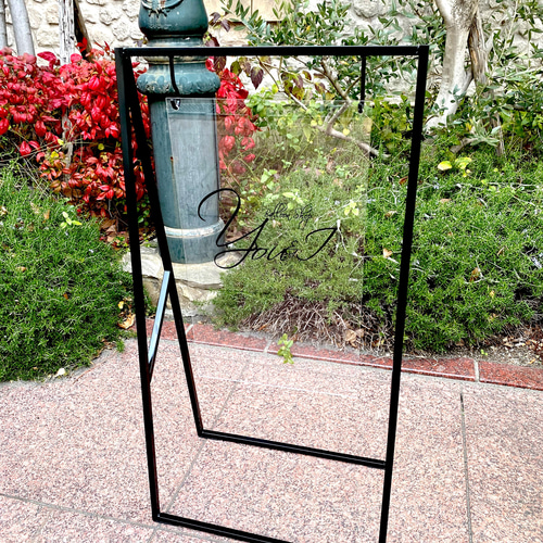 アイアン看板 イーゼル Bosendorfer ウェルカムボード trippy wood