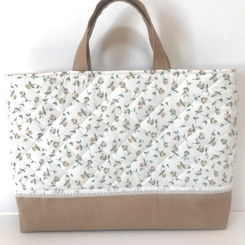 リバティ ♪フローティングフローラ ♪キルティング♪マッシュルーム