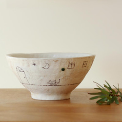 麺鉢　ボウル「白い壁」 2枚目の画像