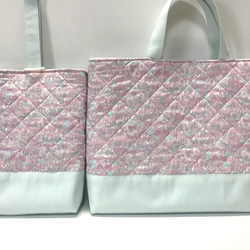 フローティングフローラ お着替え袋 レッスンバッグ 上履き入れ お弁当袋 オーダー品！！リバティ ♪フローティングフローラ