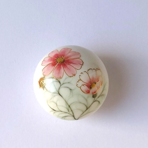 小さな可愛いボンボニエール。二色桜 ボンボニエール 磁器 その他