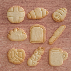 クロワッサン（スタンプ付き）クッキー型・クッキーカッター 2枚目の画像