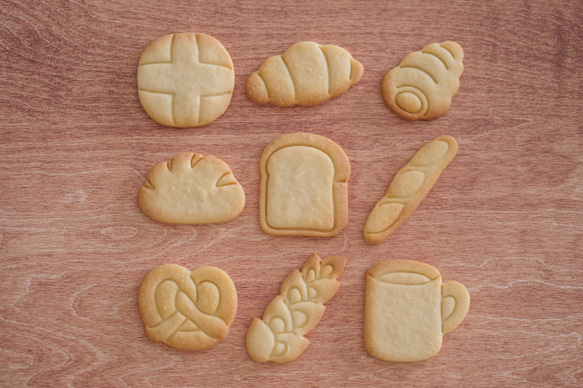 プレッツェル（スタンプ付き）クッキー型・クッキーカッター 2枚目の画像