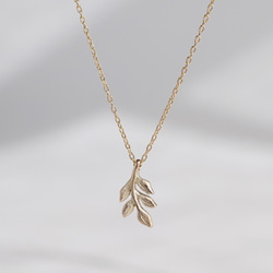 Foliage tiny necklace [P087K10] 1枚目の画像