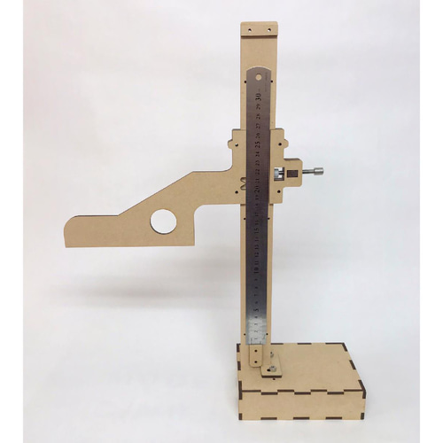 簡易型 ハイトゲージ 高さゲージ 木製 ロングジョータイプ 奥行のある