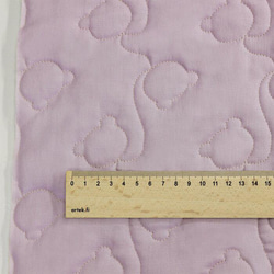 日本製造的原創圖案！福森熊紋雙層紗平紋絎縫面料 k-hfs019-52.仿古薄荷色 第7張的照片
