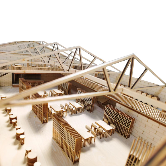 【模型製作】 木製ミニチュア オーダーメイド完成品 〈小物〉 