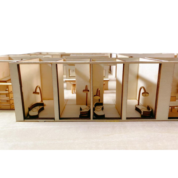 【模型製作】 木製ミニチュア オーダーメイド完成品 〈小物〉 