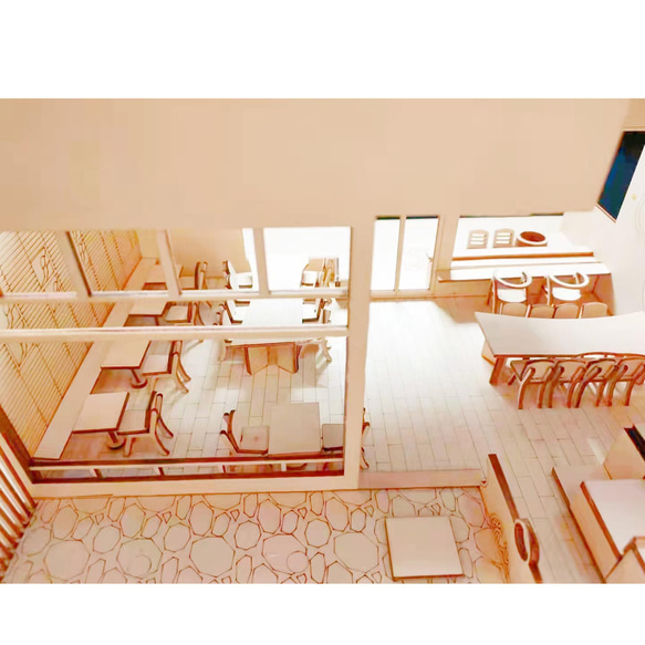 【模型製作】 木製ミニチュア オーダーメイド完成品 〈小物〉 