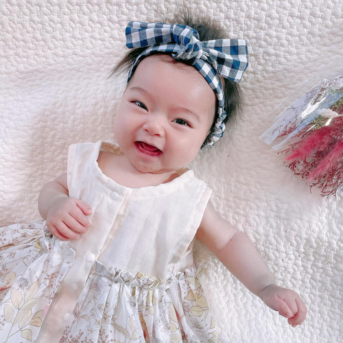 Liberty スカート付きロンパース ベビー服 こはるびより 通販 13449399