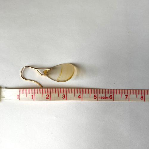 アイリスアゲートのピアス ピアス（フック・チェーン） kaiyu 通販