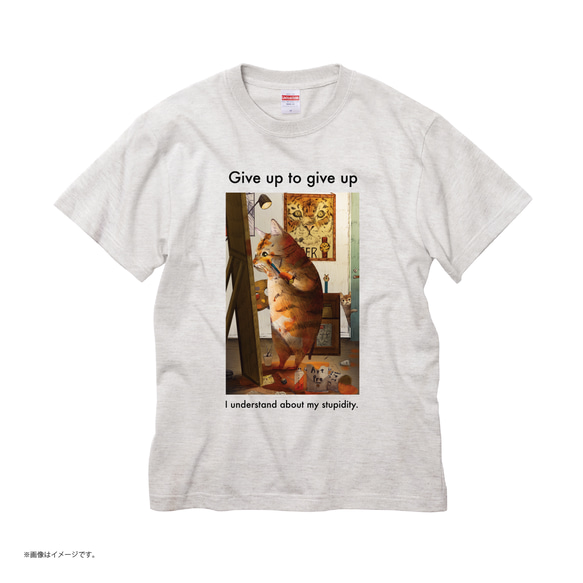 「トラになりたいネコ」コットンTシャツ/送料無料 5枚目の画像