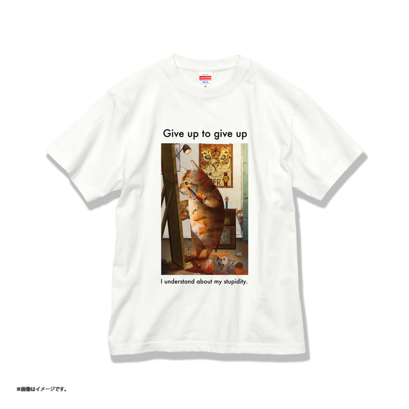 「トラになりたいネコ」コットンTシャツ/送料無料 3枚目の画像