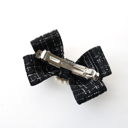 パール付きツイードリボン 7枚目の画像