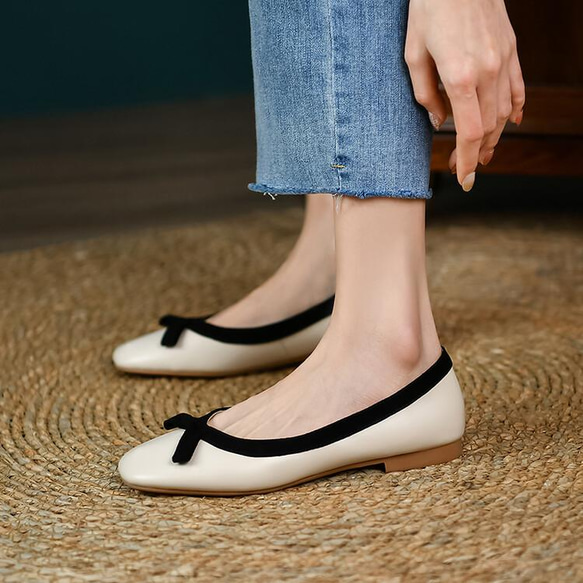 ★ 22春季新品 ★ 蝴蝶結設計高跟鞋 女款 3色 4070 第3張的照片