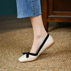 ★ 22春季新品 ★ 蝴蝶結設計高跟鞋 女款 3色 4070 第4張的照片