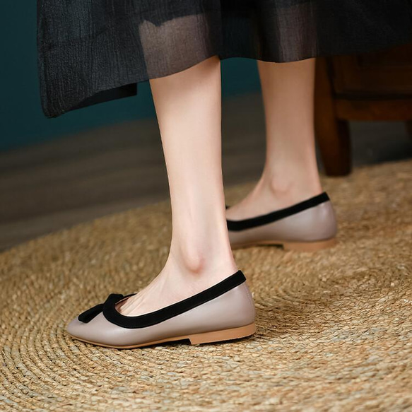 ★ 22春季新品 ★ 蝴蝶結設計高跟鞋 女款 3色 4070 第11張的照片