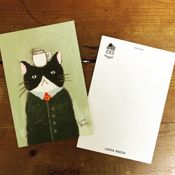 ポストカード5種/猫/犬 3枚目の画像
