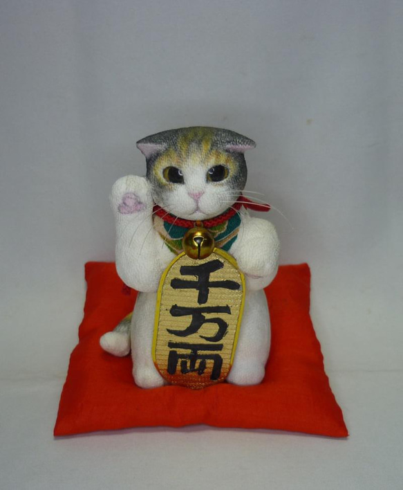 スコティッシュフォールドの招き猫　H様 ご注文品 5枚目の画像