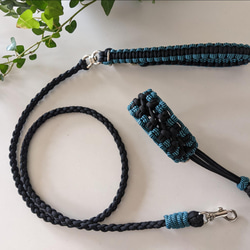 パラコード リード 8本編み V字 スクエア 耐荷重120kgfのナスカン