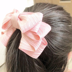 nani ribbon ヘアゴム　足長　ビックリボン 2枚目の画像