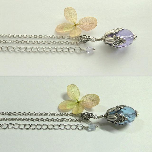 アールヌーヴォー調 アレキサンドライト ヴィンテージ チェコガラス