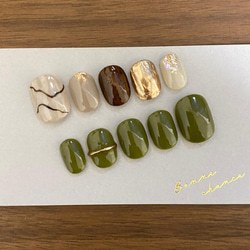 ネイルチップ ミラー ニュアンスネイル ネイルチップ（つけ爪） omoti