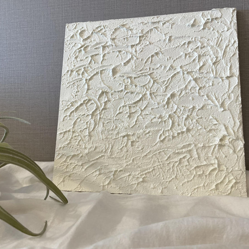 24×24cm 漆喰 珪藻土 アートパネル インテリア その他アート