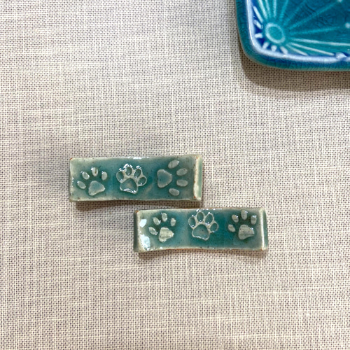໊ 陶芸手作り肉球箸置き♪*ﾟ 箸・箸置き nekojin_tiles 通販