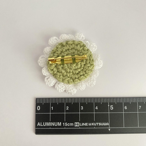 NEW 白い小花のブローチ レース編み ブローチ nokopuku 通販